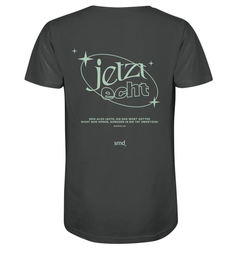 SMD x Camp24 - Jetzt echt - Organic Shirt – Bild 2